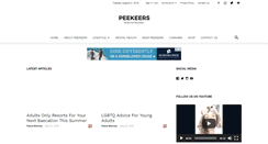 Desktop Screenshot of peeklife.com