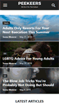 Mobile Screenshot of peeklife.com